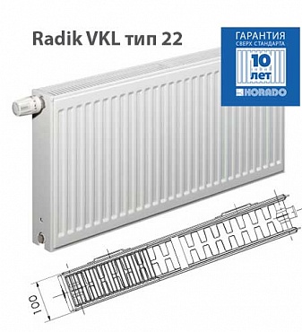 Радиатор Korado VKL 22-3200