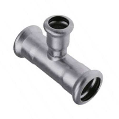 Тройник press 28x22x28