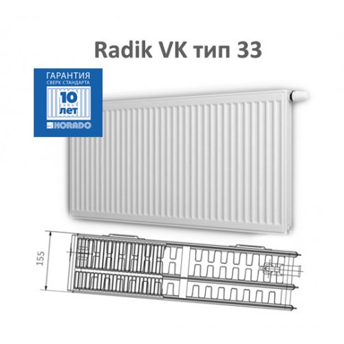 Радиатор Korado VK 33-4040 (1067 Вт.)