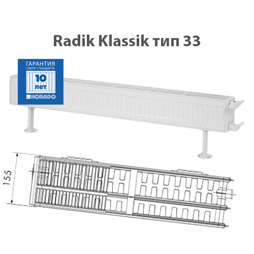 Радиатор Korado Radik Klasik I   33-2110