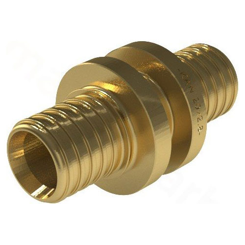 Соединитель двухсторонний латунный UltraLine - 20