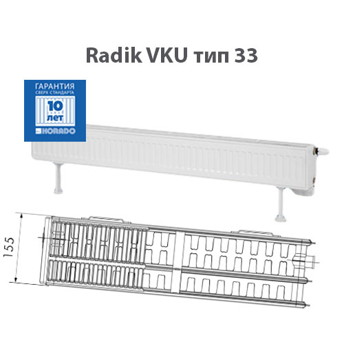 Радиатор Korado VKU 33-2300