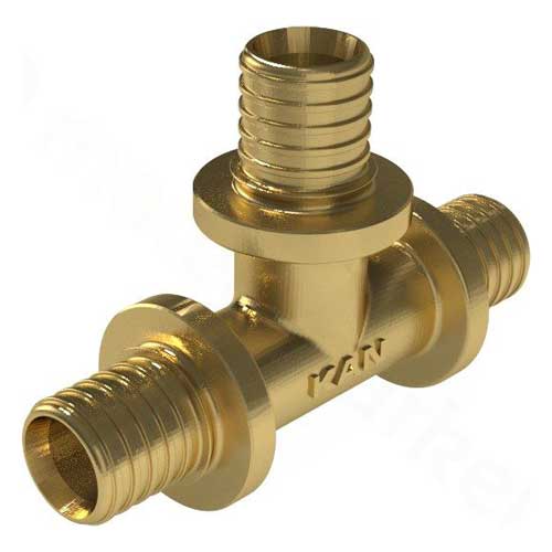 Тройник латунный UltraLine 14/14/14