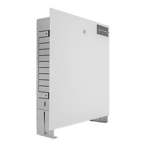 Шкаф встраиваемый без рамки Slim 560-660×450×110-160 мм до 6 отводов