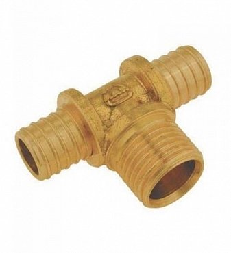 Тройник для соединения с медной трубой 18х2/15Cu - G1/2"