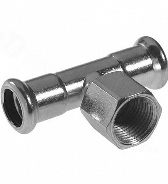 Тройник с внутренней резьбой press 18хRp3/4"х18