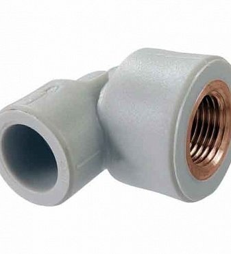 Отвод 90° с внутренней резьбой 20х1/2"